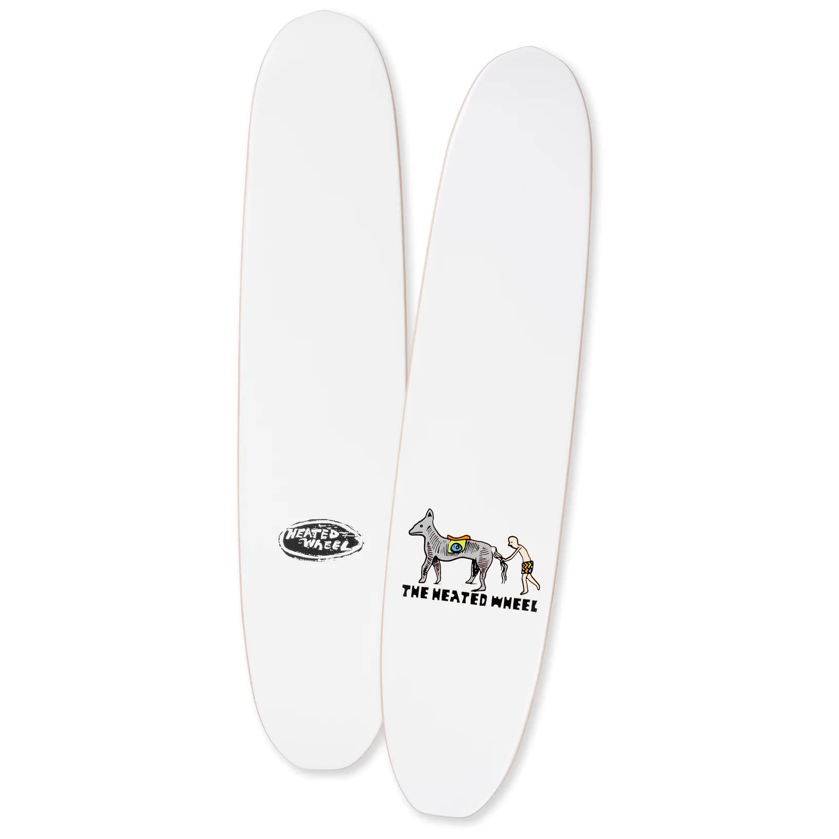Amazon.com : The Heated Wheel Skateboard Deck Team Polarizer Sire