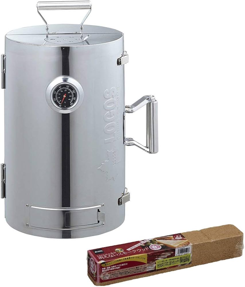 Amazon | ロゴス 2点セット 熱源不要でラクラク 森林スモークタワー