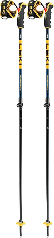 Amazon | [レキ] スキーストック メンズ 伸縮カーボンポール SPITFIRE