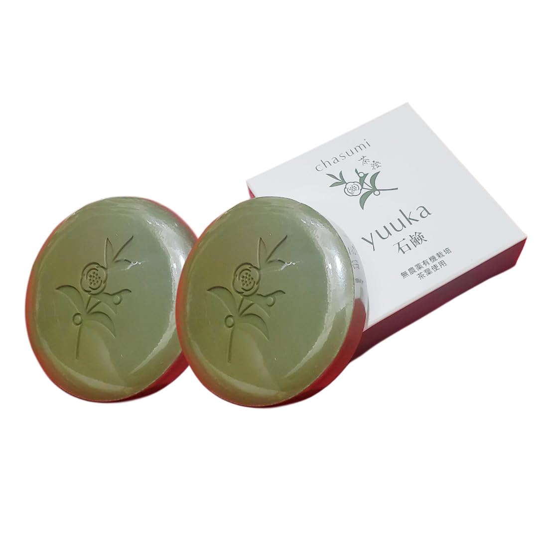 Amazon | 悠香のお茶せっけん 茶澄 (旧名：茶のしずく) 60g×2個セット