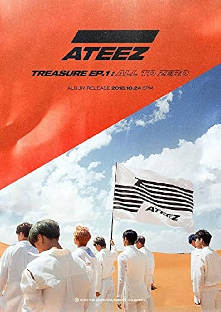 ATEEZ - (KQ Ent.)ATEEZ [ TREASURE EP.1:ALL TO ZERO ] 1st Mini