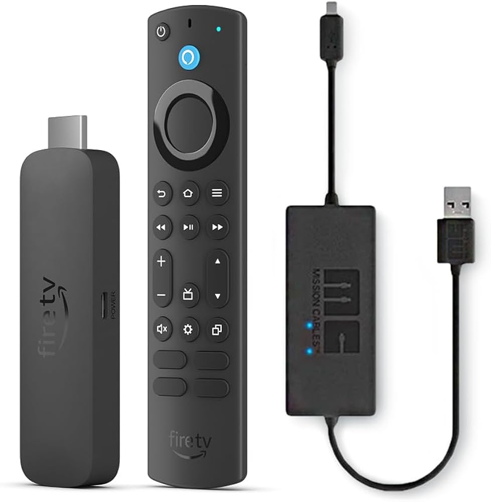 Amazon.com: Amazon Fire TV Stick 4K Max with USB Power Cable