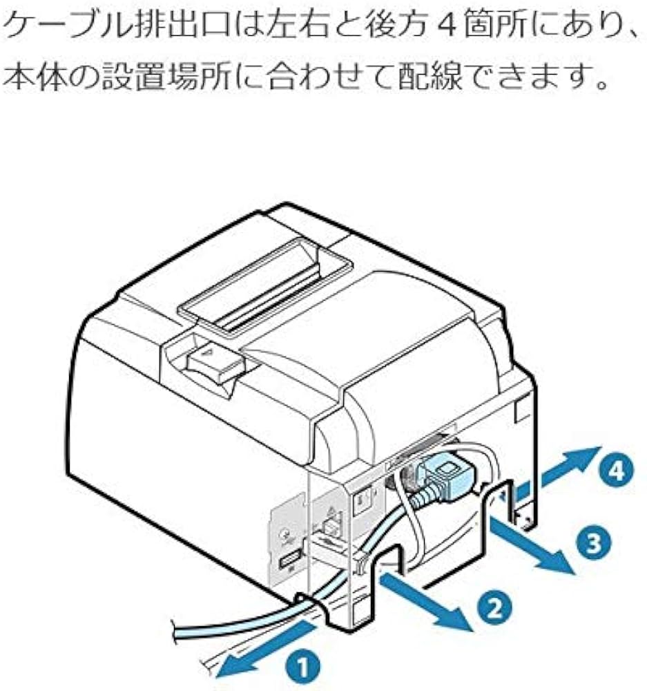 Amazon.co.jp: Star スター精密 TSP143ⅢBI-WT-JP TSP100IIIシリーズ