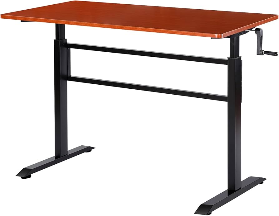 Amazon.com: UNICOO Manual Standing Desk Adjustable Height Heavy