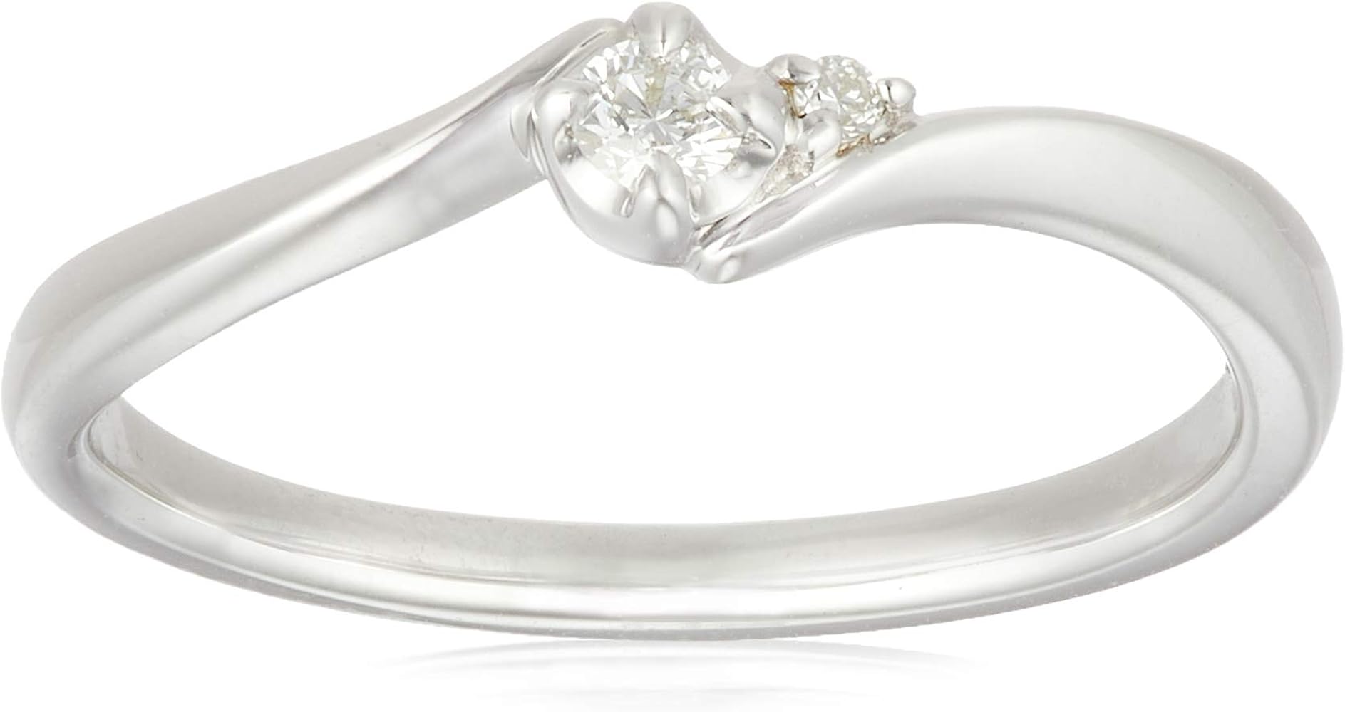 Amazon | canal4℃(カナルヨンドシー)ダイヤモンドK10ホワイトゴールド