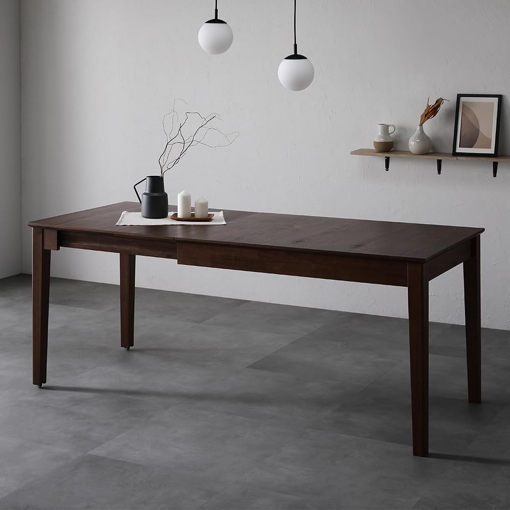 Amazon.co.jp: RASIK ダイニングテーブル エクステンション 伸縮式 高