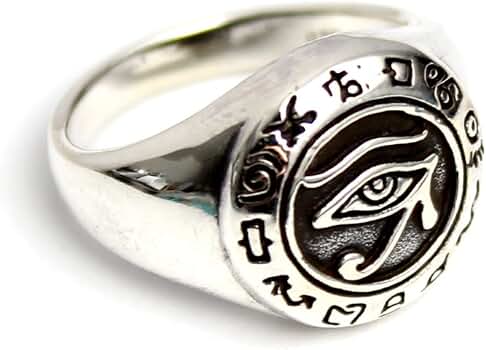 Amazon | ホルスの目 ラーの目 エジプト リング 指輪 シルバー925