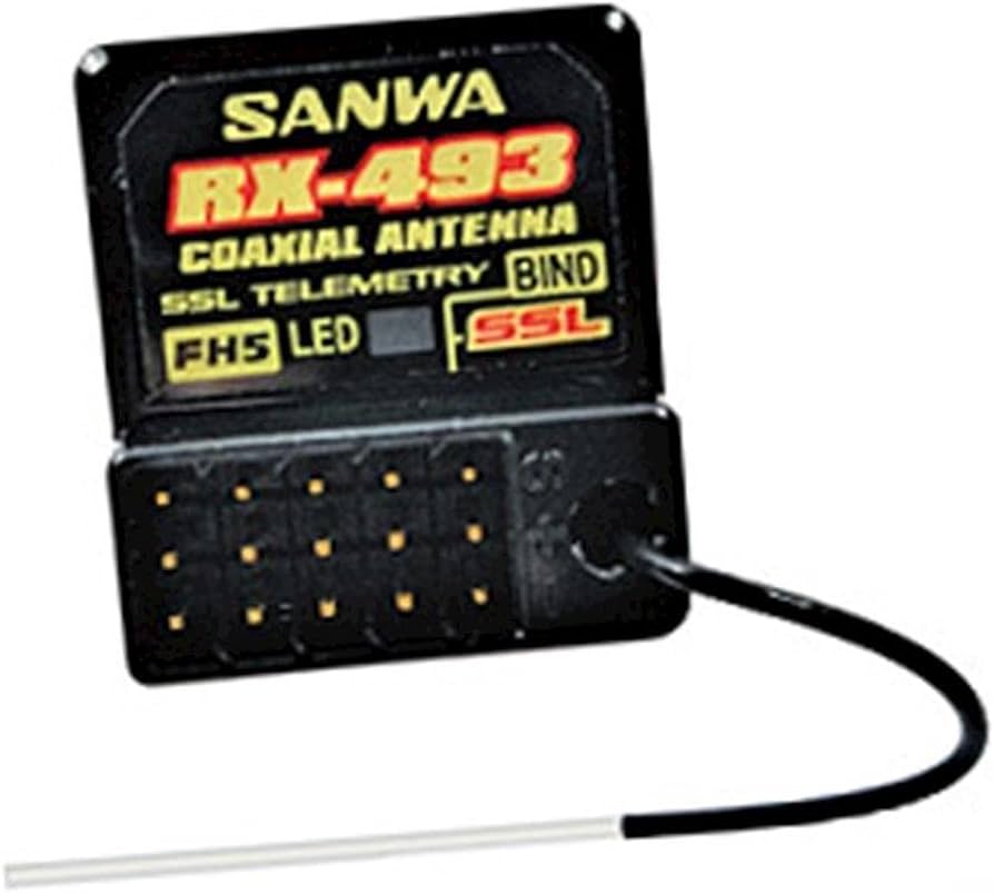 Amazon.co.jp: サンワ サンワ M17 受信機W/Rx-493 : 車＆バイク