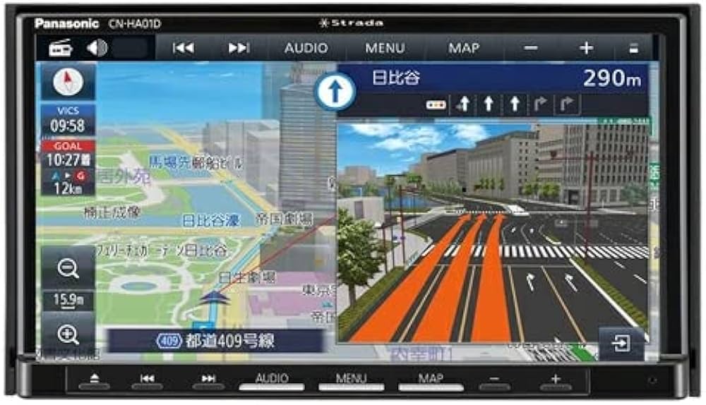 Amazon.co.jp: パナソニックCN-HA01DストラーダHD液晶7V型カーナビ