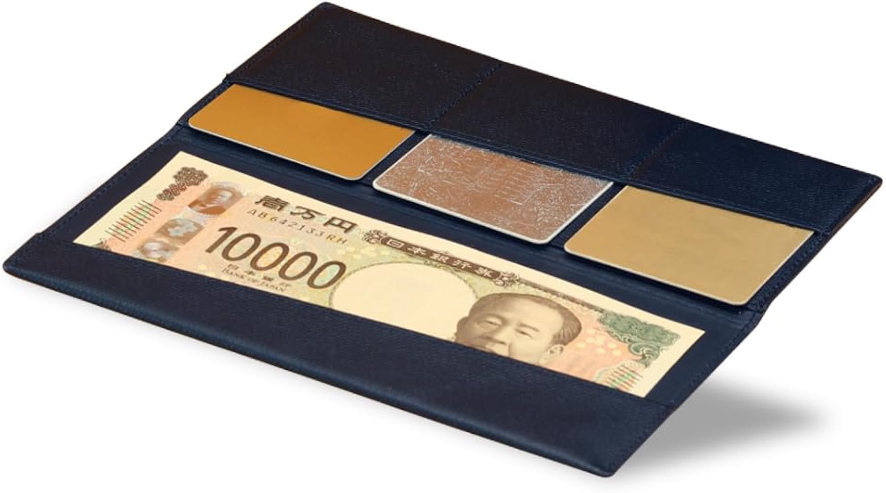 Amazon | [アブラサス] 薄い長財布 レザー メンズ 薄型 財布 日本製