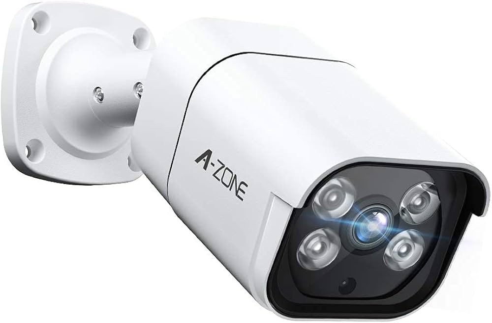 Amazon.co.jp: A-ZONE 双方向通話 500万画素タイプ POE給電カメラ 防犯