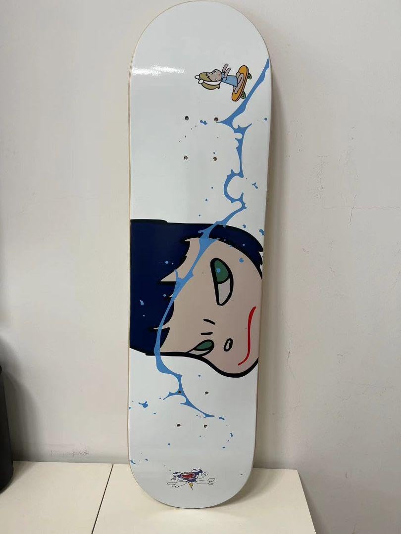 Amazon.co.jp: 奈良美智 × 村上隆 コラボ スケートボードデッキ : おもちゃ