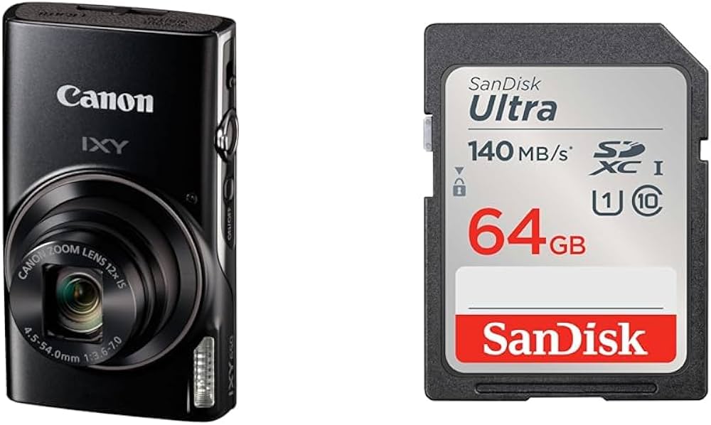 Canon IXY 650 コンパクトデジタルカメラ ケース＆SDHCカード付き