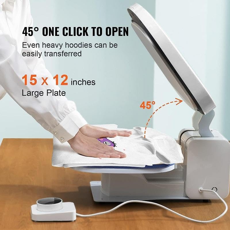 Amazon.co.jp: 自動ヒートプレス機、15x12 Tシャツスマートヒート
