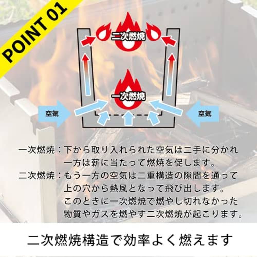 Amazon | DCM ファイアブーストコンロ収納バッグ付き | DCMブランド