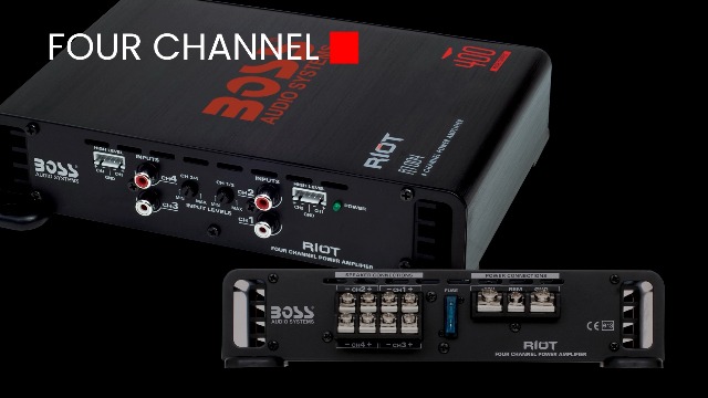 Amazon.com: BOSS Audio Systems R1004 Riot Series 4 Channel