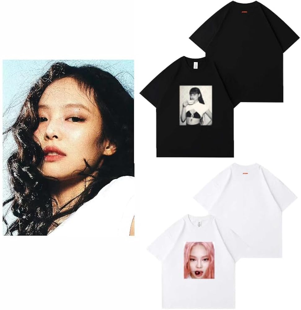 Amazon.co.jp: [百合] JENNIE グッズ ジェニ ソロ MANTRA Tシャツ 同型