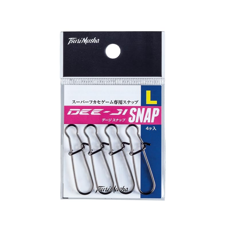 Amazon | 釣武者 DEE−jI スナップ L | 釣武者 | スイベル・スナップ