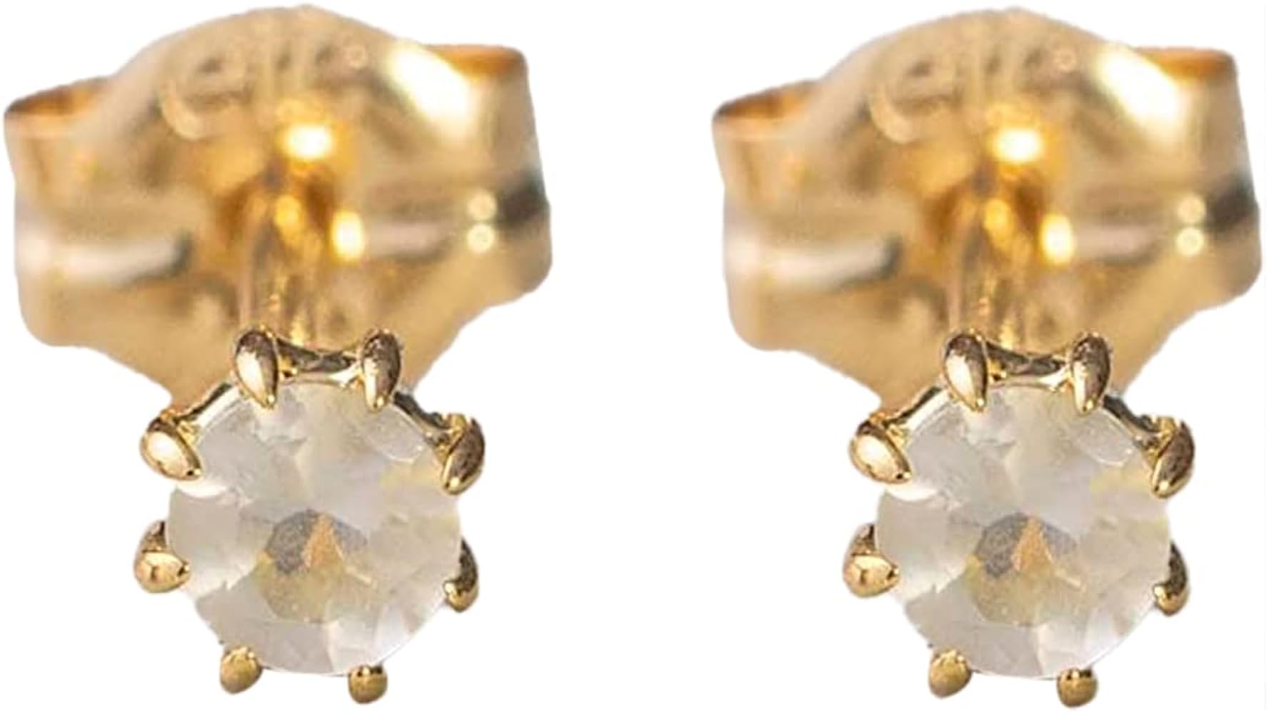 Amazon | (エテ) ete K18YGオパール フルーレット ピアス 270345 FREE