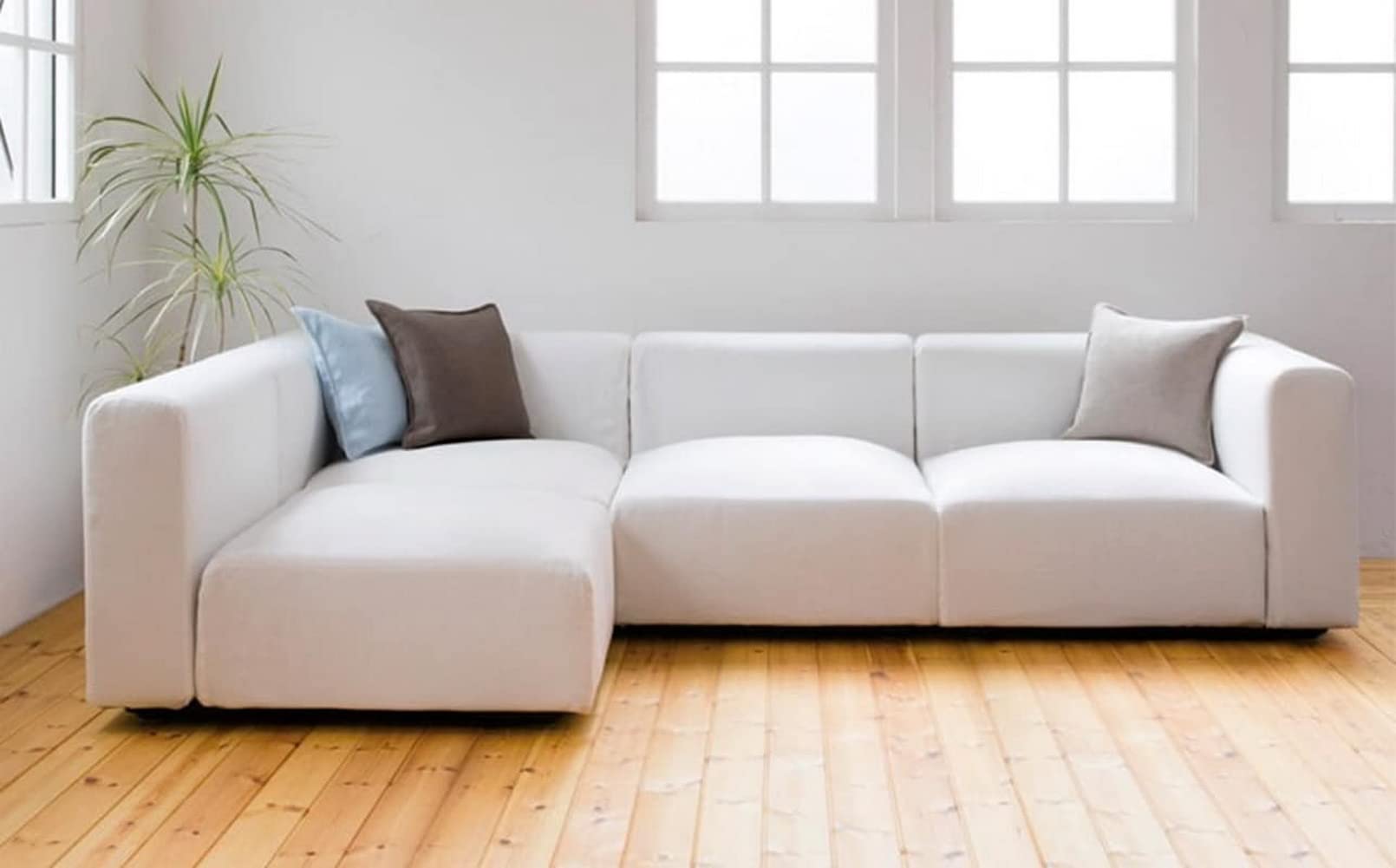 Amazon.co.jp: 無印良品 ユニットソファ本体アームレス 大 幅77cm