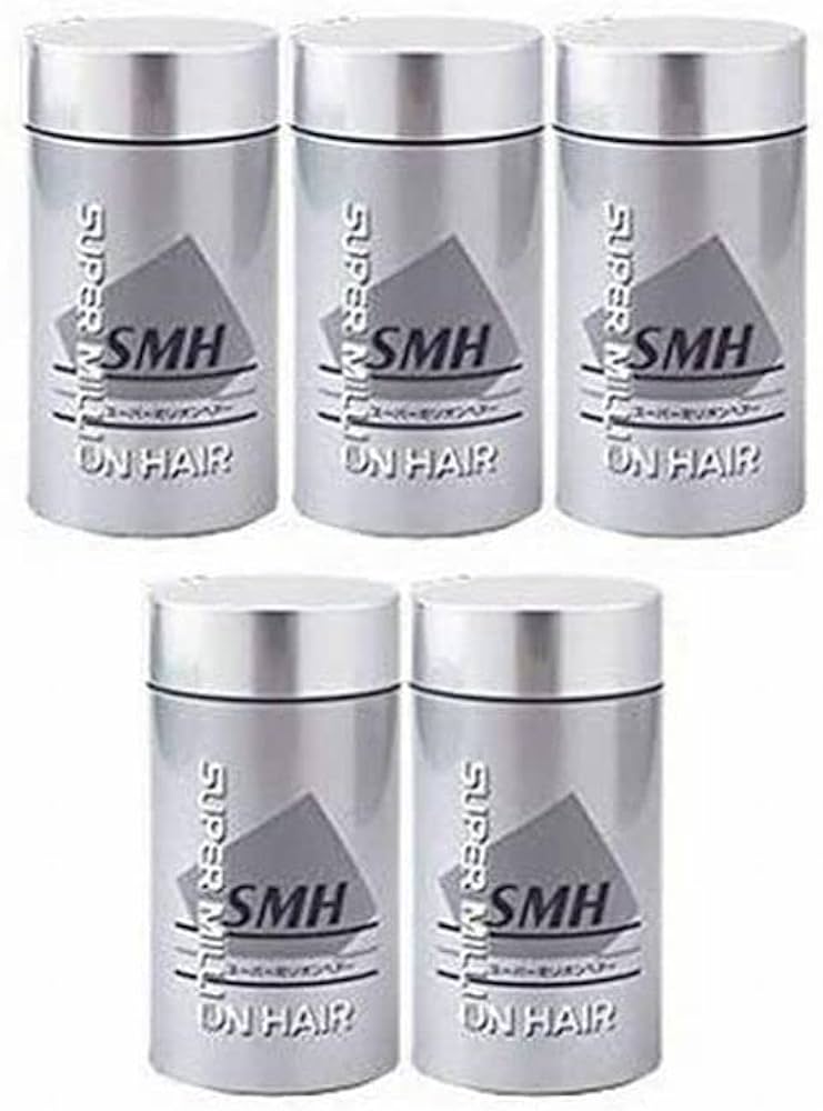 Amazon | 【5個セット】 スーパーミリオンヘアー 30g ブラック×5