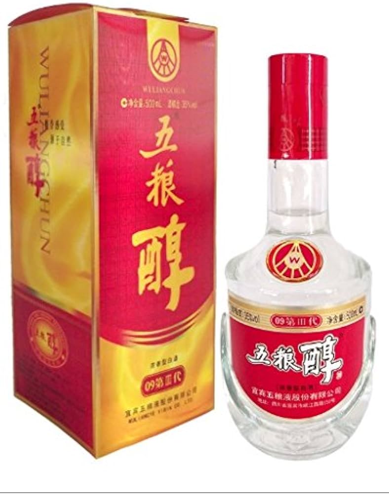 Amazon.co.jp: 中国白酒 五粮醇（ 五糧醇 ）45度 500MLX6本（1ケース