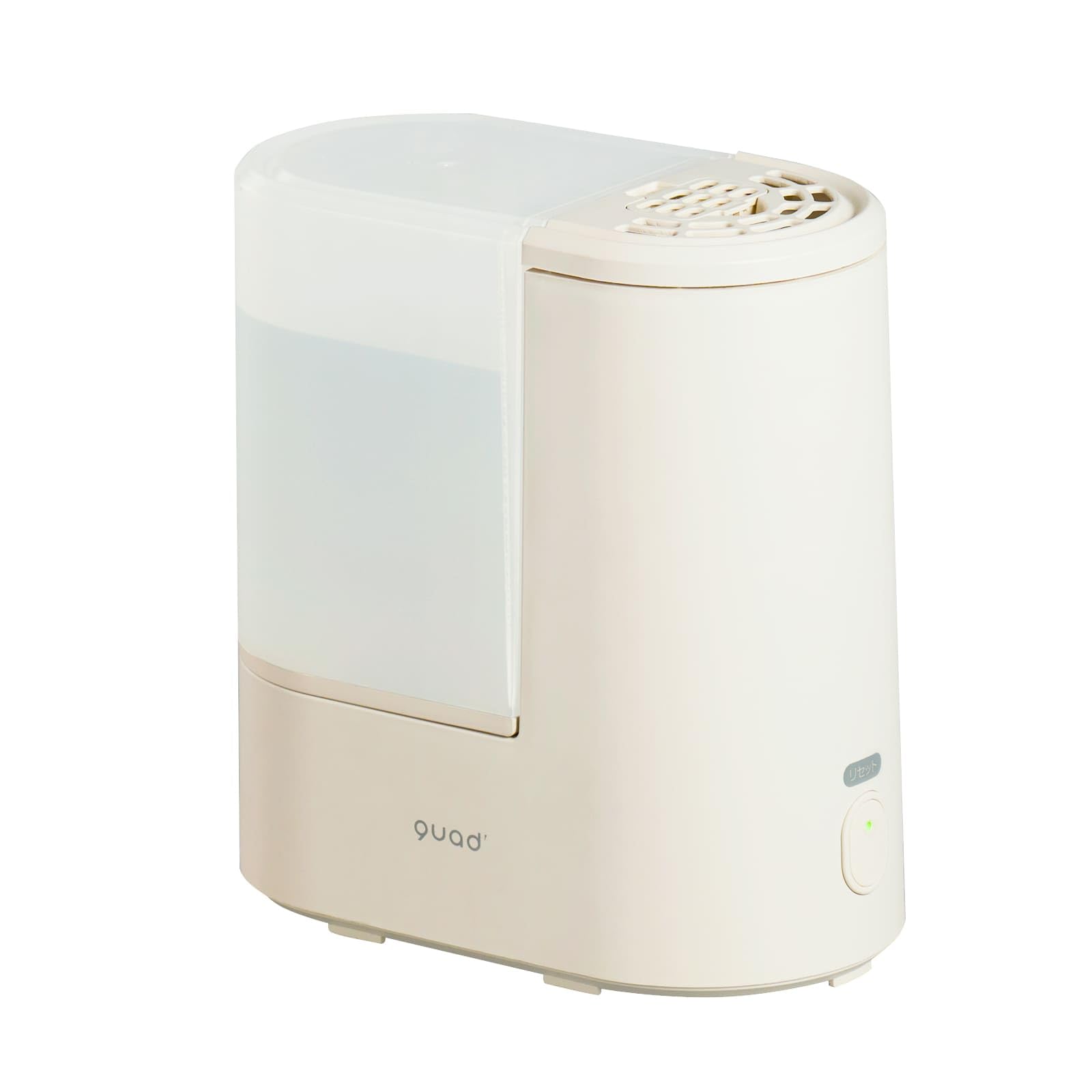 Amazon.co.jp: QUADS(クワッズ) スチーム加湿器 蒸気式 1.8L 最大加湿