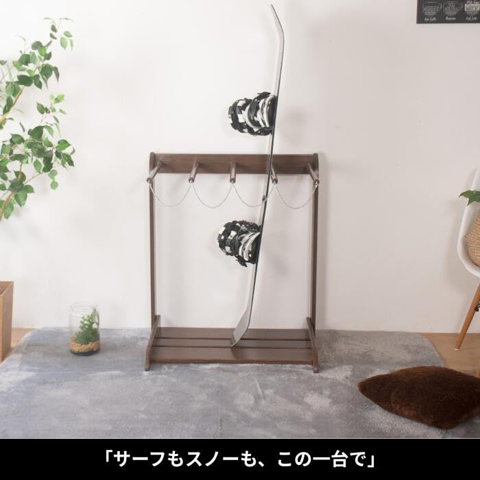 Amazon.co.jp: KAZU工房 サーフボードラック 木製 縦置き 5本 ボード