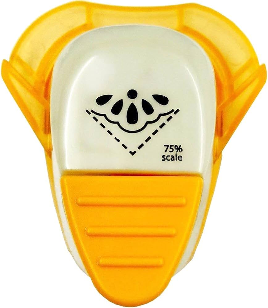 Amazon | 呉竹 クラフトパンチ キュアパンチ コーナー フラワーレース