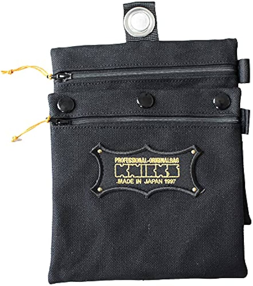 Amazon | ニックス ワゴ(万能)ポケット連結タイプ KH-20 ブラック | 腰