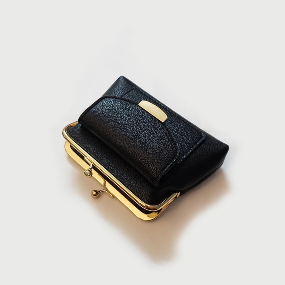 Amazon.com: Lavogel Coin Purse With Credit Card Slot, Kiss Lock