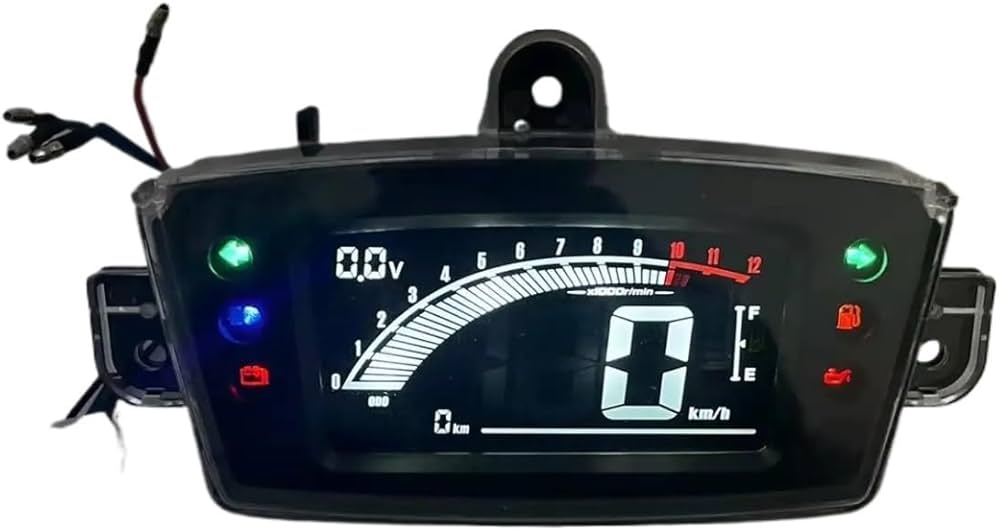 Amazon.co.jp: スピードメーター オートバイ用デジタルタコメーター