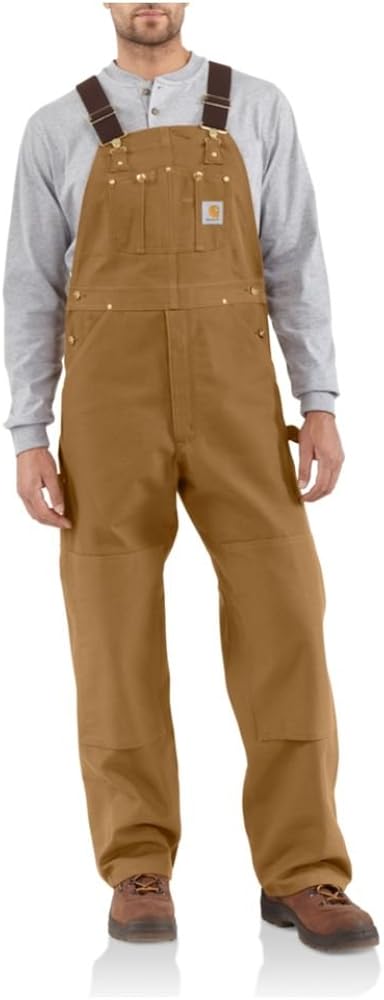 Amazon.com: Carhartt Men's Duck Bib Overall Unlined R01,Brown,30 x