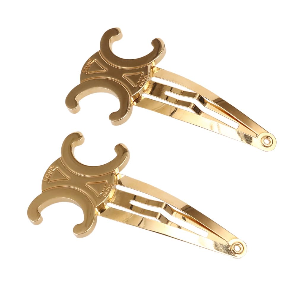 Amazon.co.jp: [セリーヌ] ヘアクリップ 2個セット ヘアアクセサリー