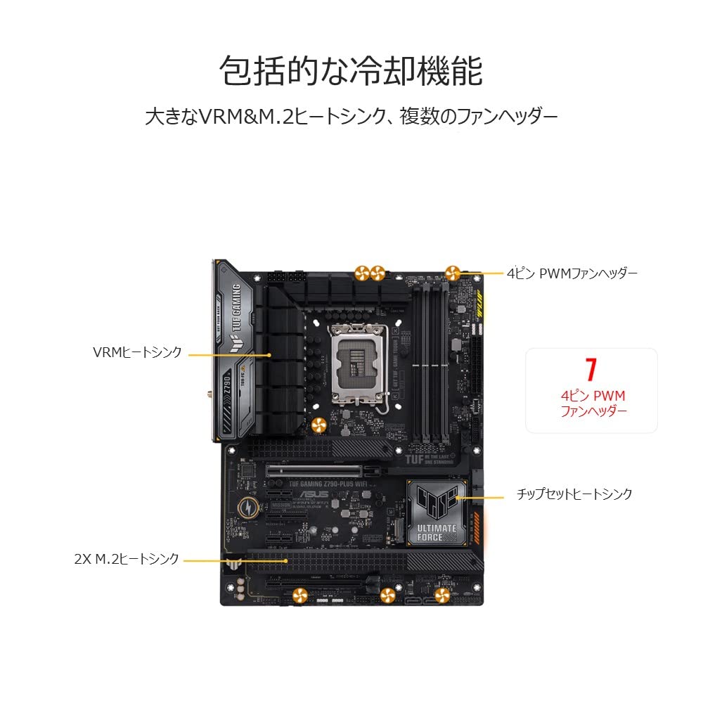 Amazon | ASUS TUF GAMING Z790-PLUS WIFI intel 第14・13・12世代 CPU