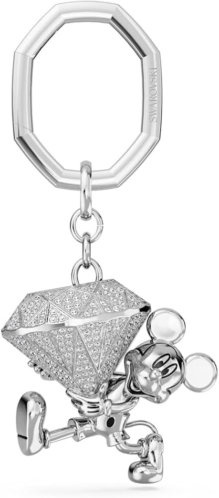 Amazon.com: Swarovski Disney100 Keyring, Mickey Mouse Motif with
