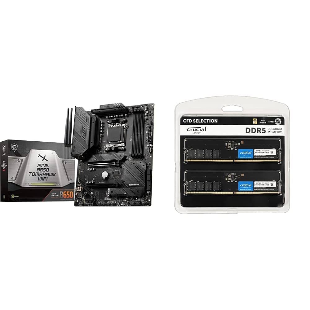 Amazon.co.jp: 【セット買い】MSI マザーボード MAG B650 TOMAHAWK