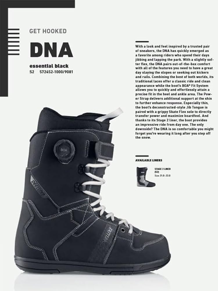 Amazon | DEELUXE スノーボード ブーツ DNA S2 ディーエヌエー メンズ