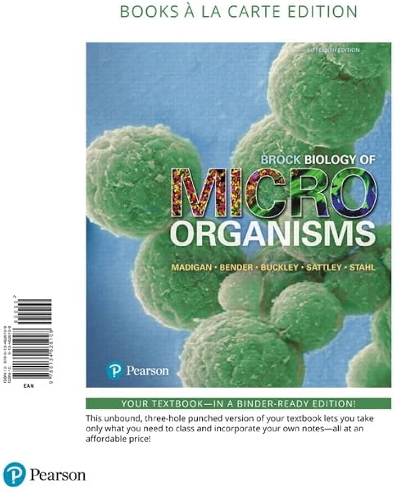 Amazon.com: Brock Biology of Microorganisms: 9780134626109