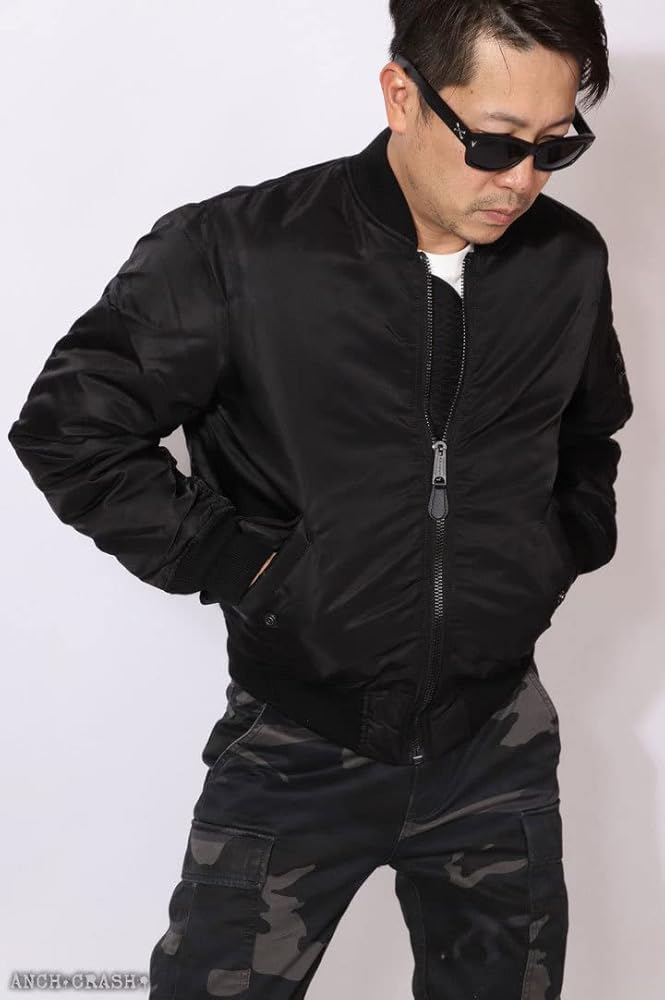 Amazon | (アビレックス) AVIREX MA-1 COMMERCIAL LOGO 定番フライト