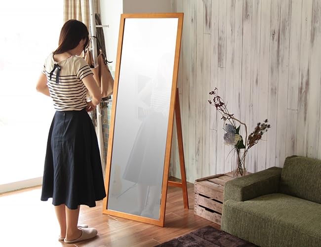 Amazon.co.jp: 大きなスタンドミラー 姿見 全身 ビッグサイズスタンド