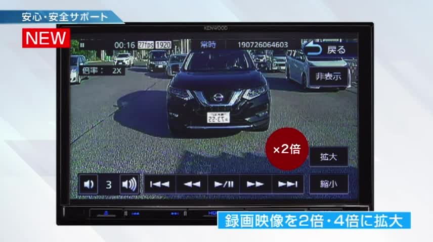 Amazon | ケンウッド カーナビ 彩速ナビ 7型ワイド MDV-S707W 専用