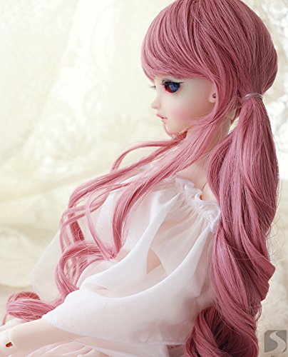 Amazon.co.jp: Linfairy 8~9inch 1/3 サイズ ドール用 ウィッグ