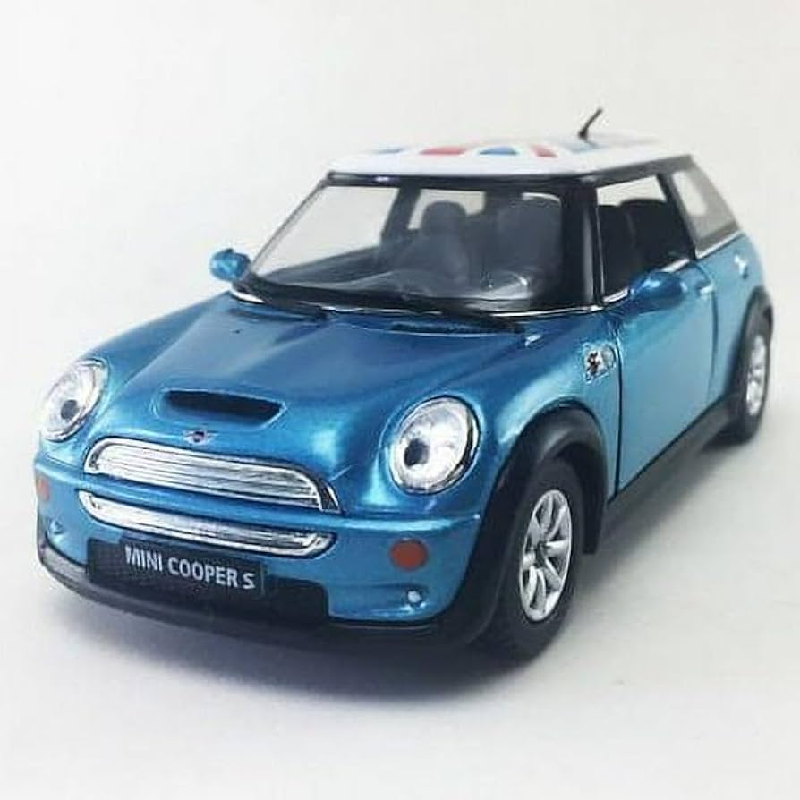 Amazon.com: KiNSMART Mini Cooper S 5inch 1:28 Scale Die Cast Metal