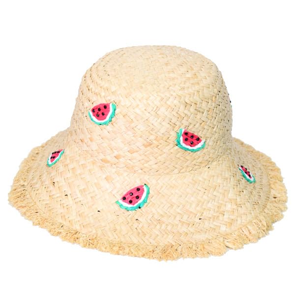 Amazon | [ケイトスペード] 帽子 katespade 麦わら帽子 ストロー