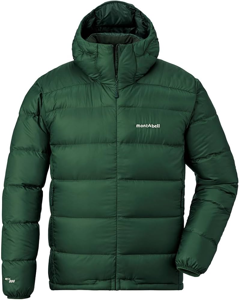 Amazon.co.jp: モンベル ライトアルパインダウン パーカ Men's ダーク