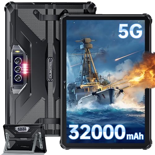 Amazon.co.jp: OUKITEL RT7 5Gタブレット防水防塵耐衝撃 32000mAh超