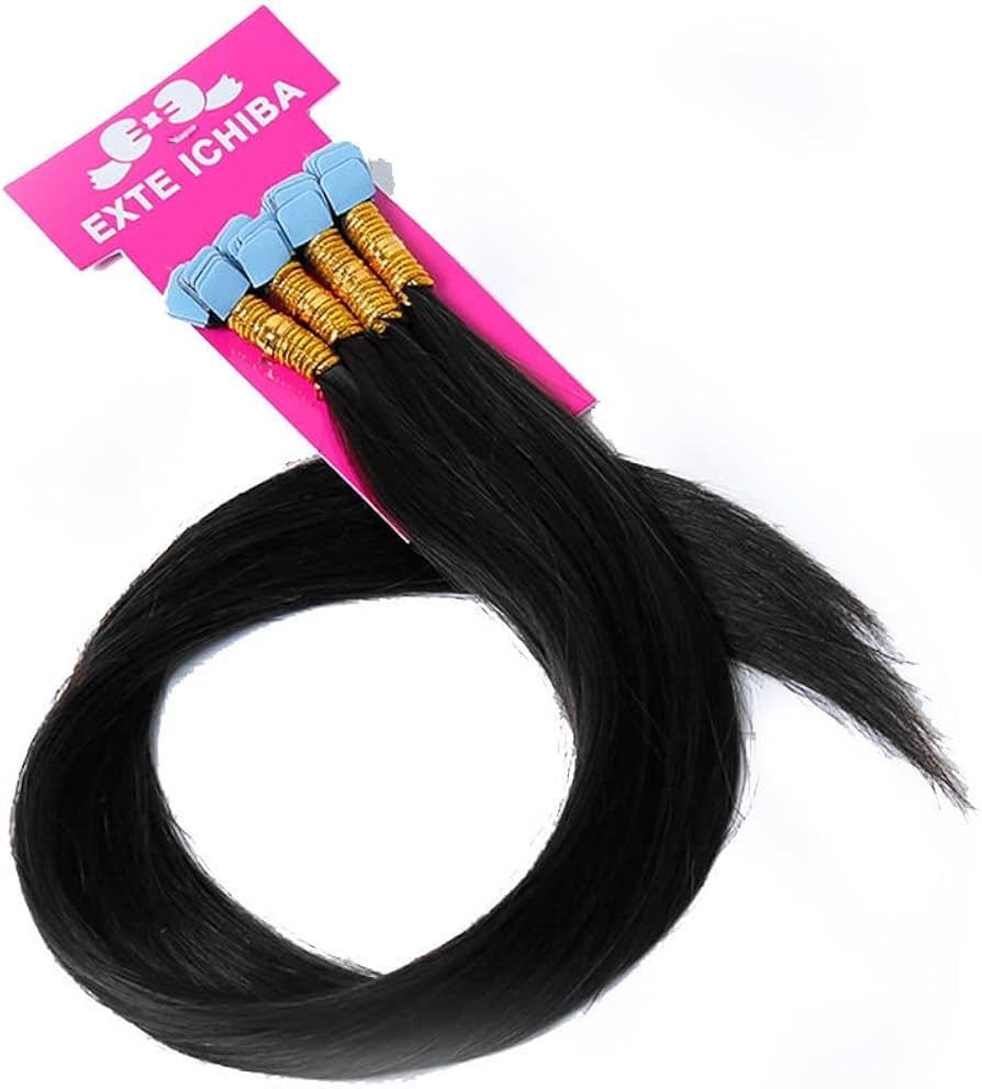 Amazon.co.jp: シールエクステ 30cm20本分(40P) ダーク・ライトカラー