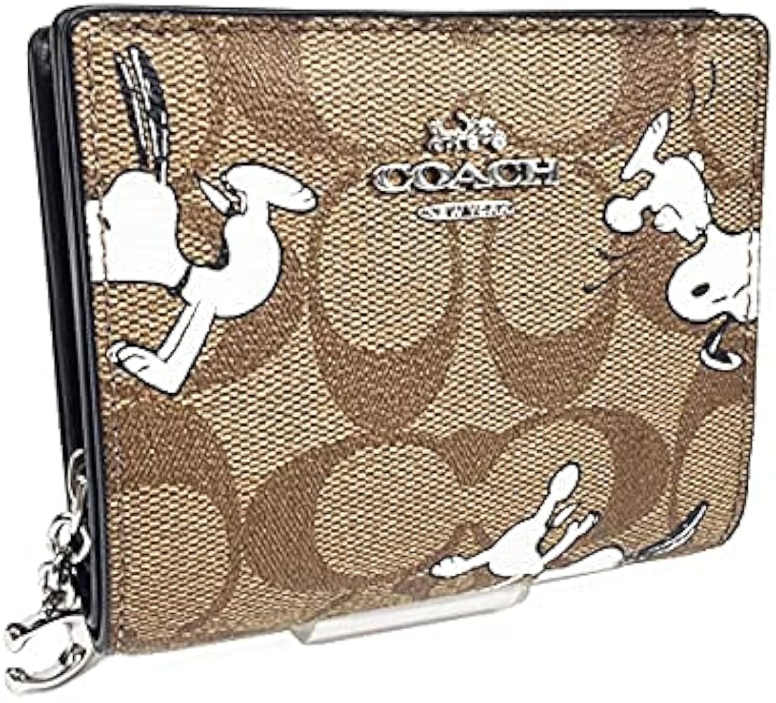 Amazon | [コーチ] X PEANUTS x スヌーピー コラボ 財布 二つ折り財布