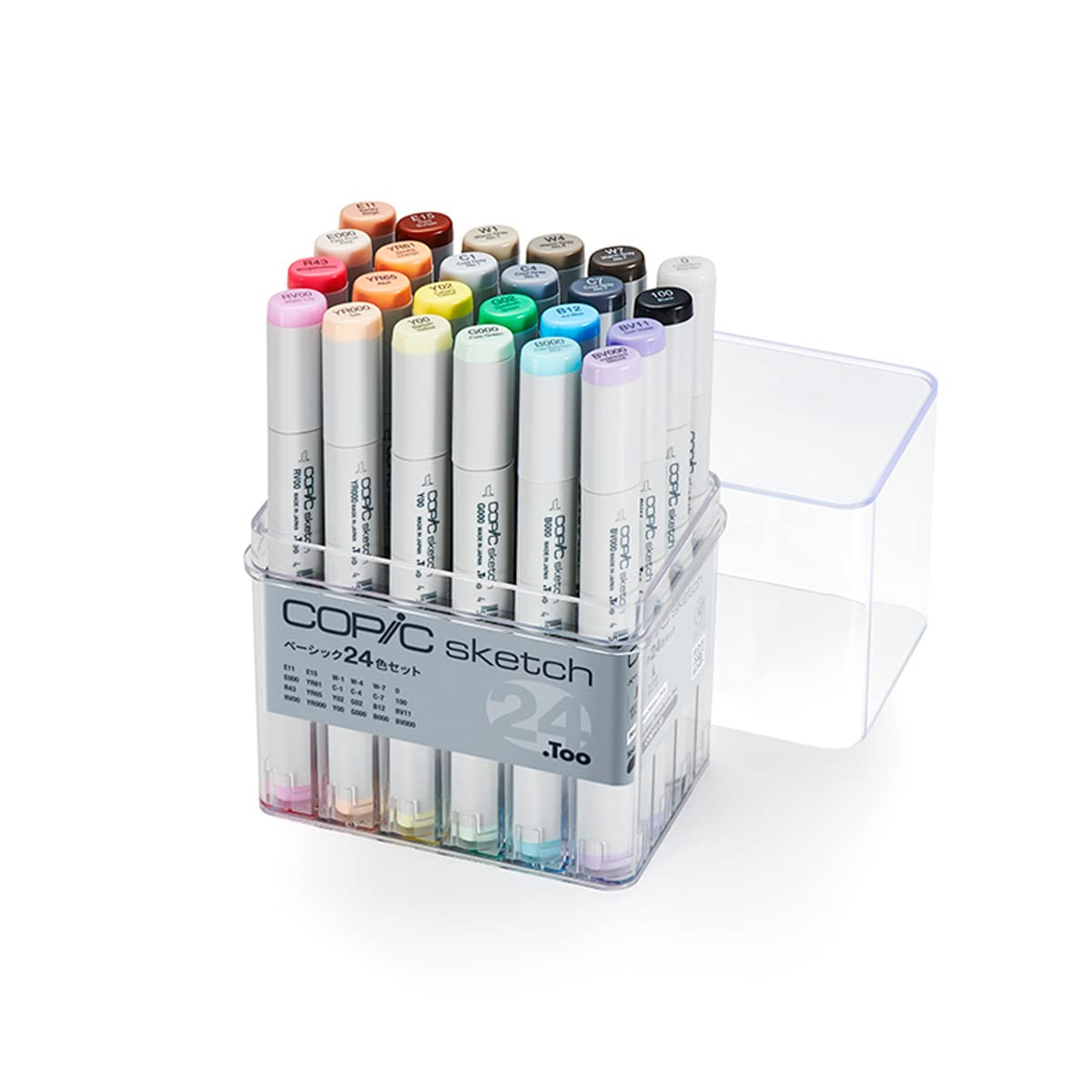 Amazon.co.jp: コピック(COPIC) Too コピック スケッチ ベーシック 24
